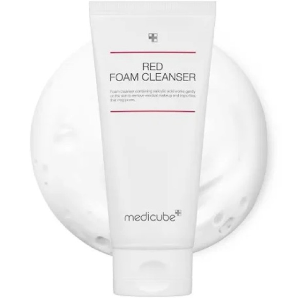 Medicube Red Foam Cleanser – Acne-Care, Sensitive Skin Safe, Deep Clean 120 ml